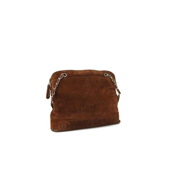 CHANEL Brown Triple CC Shoulder Bag A-A17393 - Picture 2 of 12